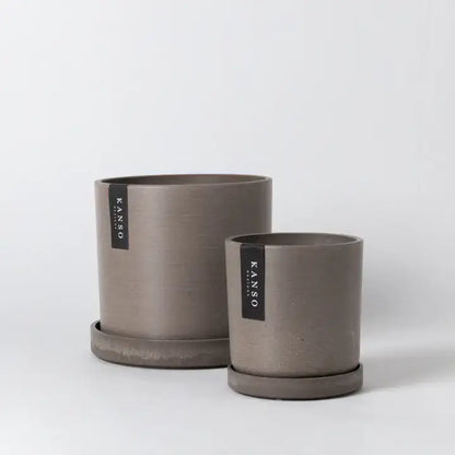 Kanso Designs - Design Planter + Saucer 4”