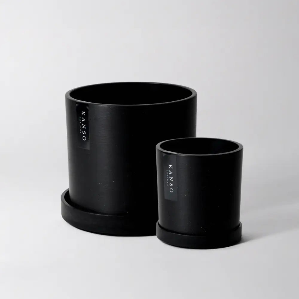 Kanso Designs - Planter + Saucer 7”