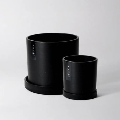 Kanso Designs - Planter + Saucer 7”
