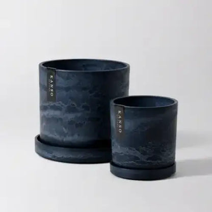 Kanso Designs - Planter + Saucer 7”