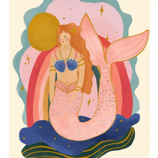 Mermaid Art Print - PABOOM