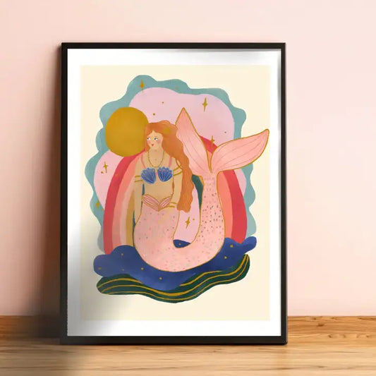 Mermaid Art Print - PABOOM