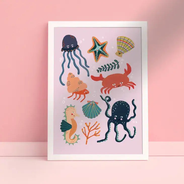 Under the Sea Art Print - PABOOM