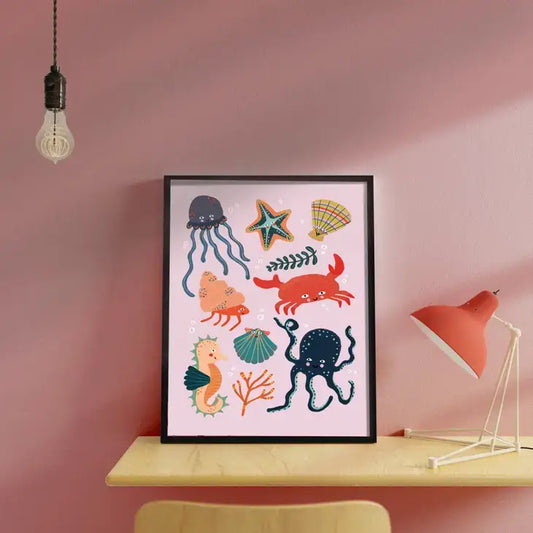 Under the Sea Art Print - PABOOM