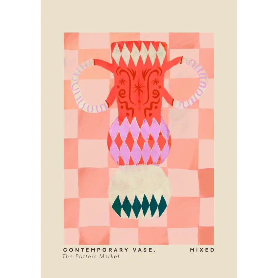 Vase 1 Art Print - PABOOM