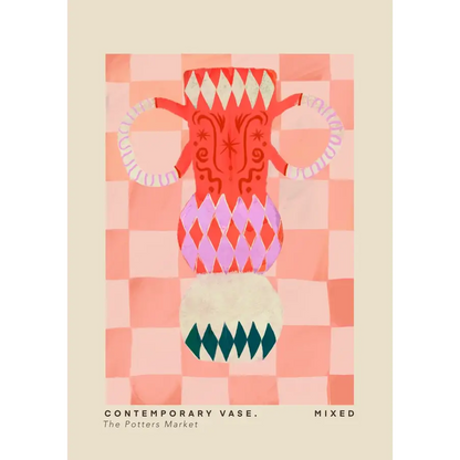 Vase 1 Art Print - PABOOM