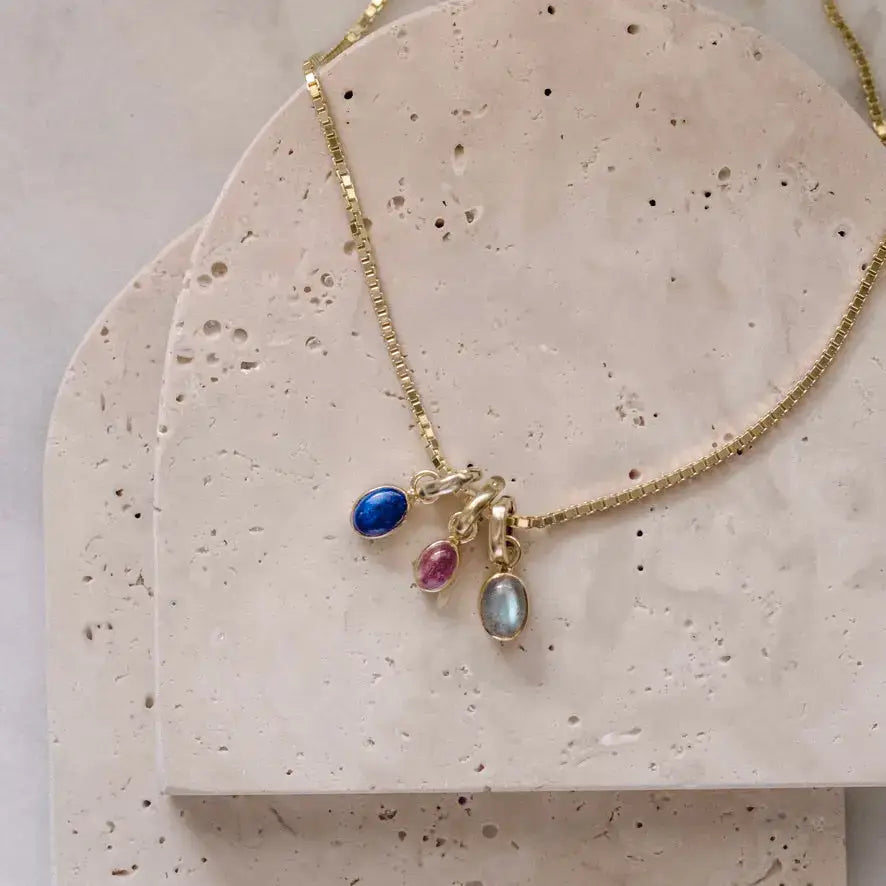 Amethyst Gold Charm - PABOOM