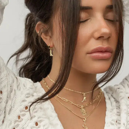 Cowboy Boot Gold Charm - PABOOM