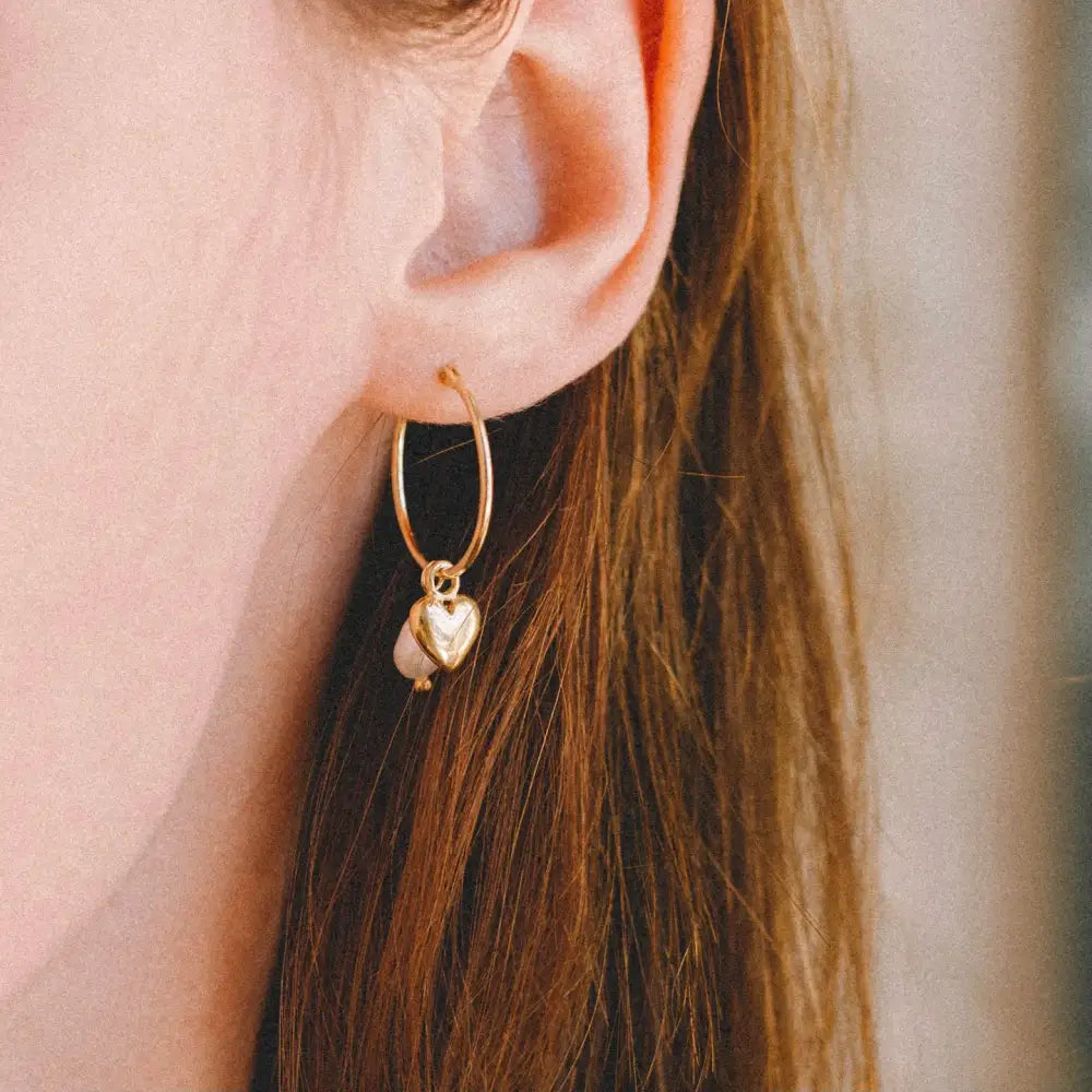 Heart Gold Charm - PABOOM