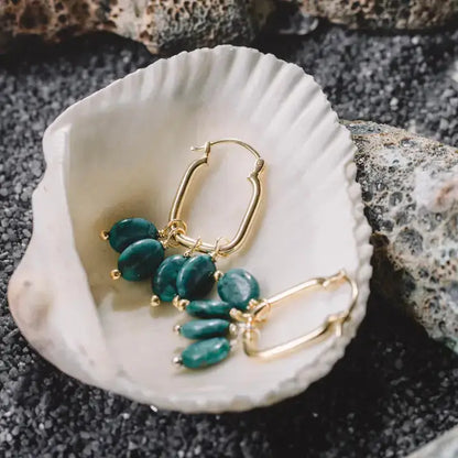 Turquoise Gold Vermeil Charm - PABOOM