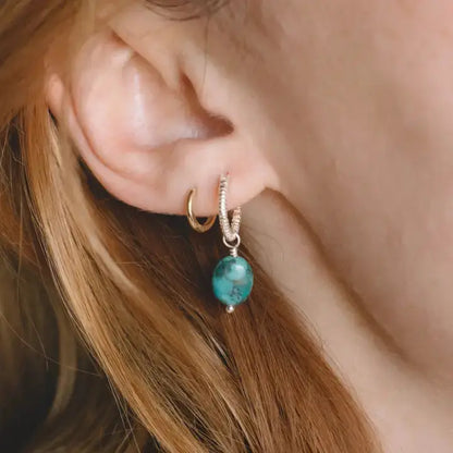 Turquoise Gold Vermeil Charm - PABOOM