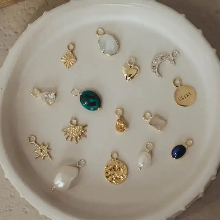 Turquoise Gold Vermeil Charm - PABOOM
