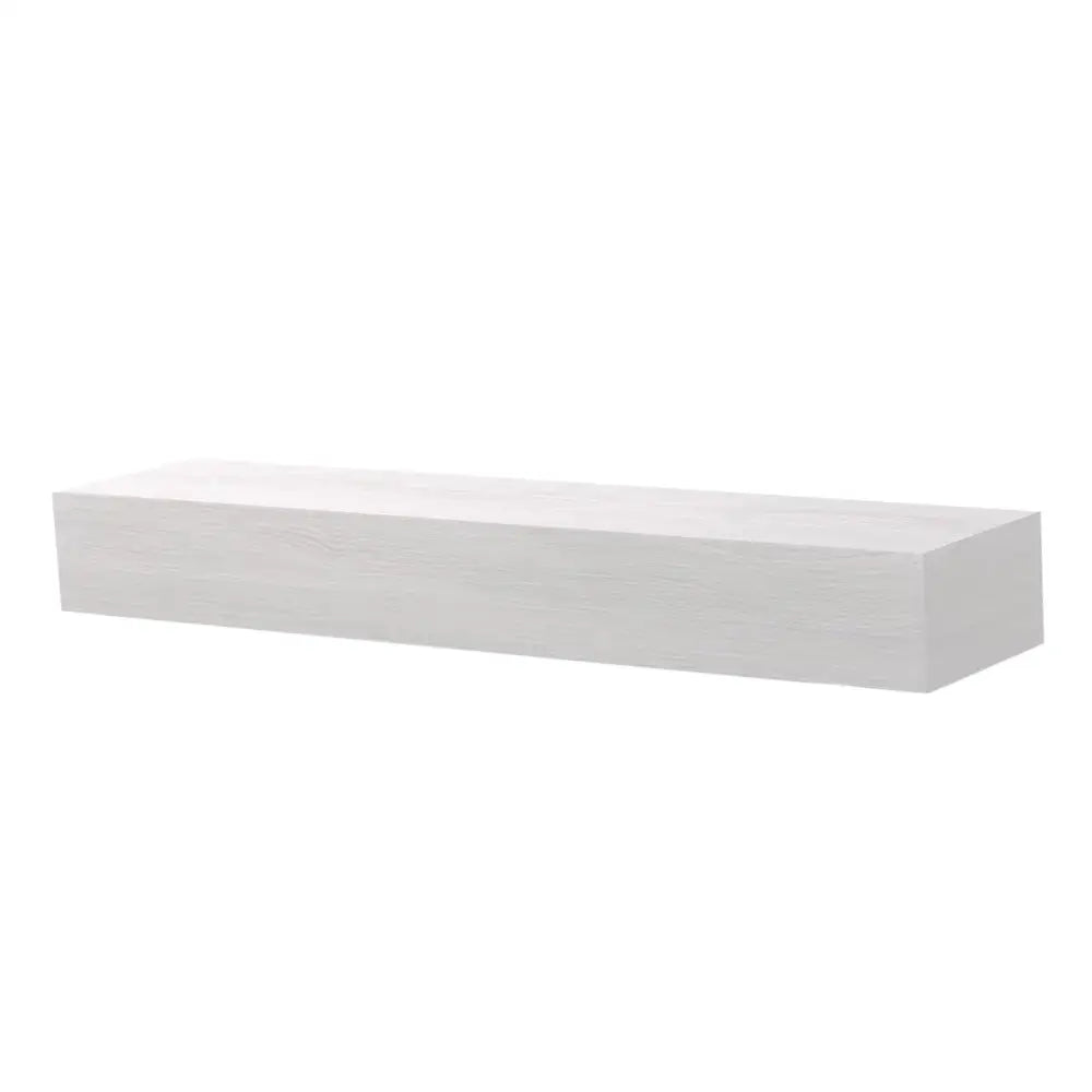 Chunky Wall Shelf Distressed White Large - PABOOM