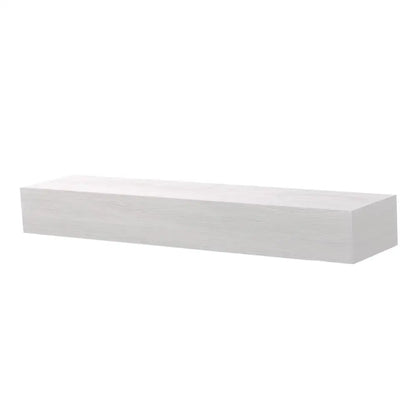 Chunky Wall Shelf Distressed White Large - PABOOM