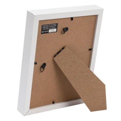 Jill Wood + Linen Frame White - PABOOM