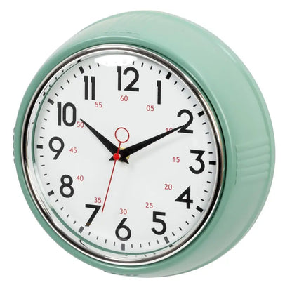 Retro Green Wall Clock - PABOOM