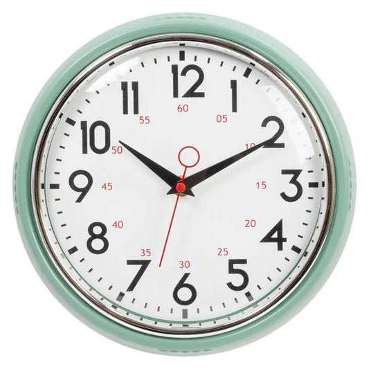 Retro Green Wall Clock - PABOOM