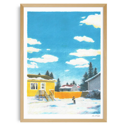 KIBLIND Atelier - A3 Poster - Clément Thoby - Kuessipan — Myriam Verreault