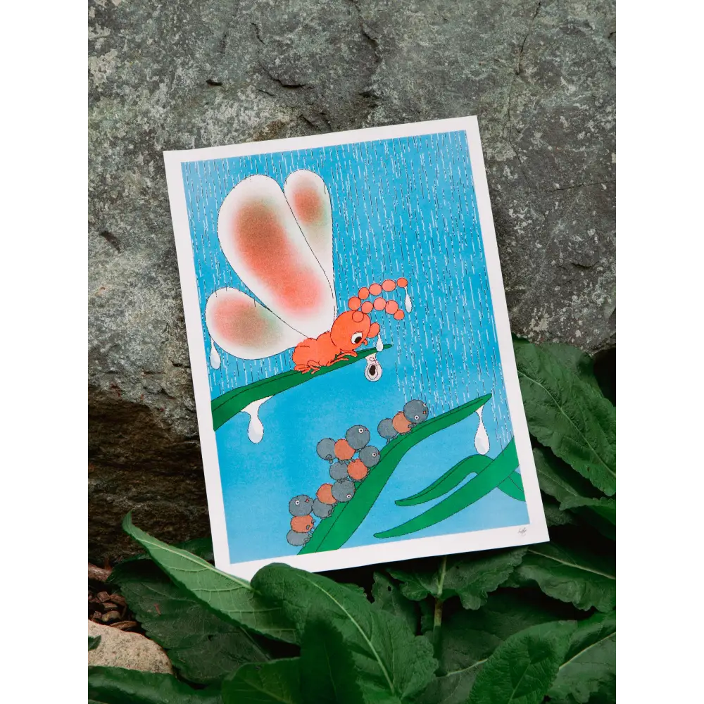 KIBLIND Atelier - A3 Poster - Hel Covell - If I could change back