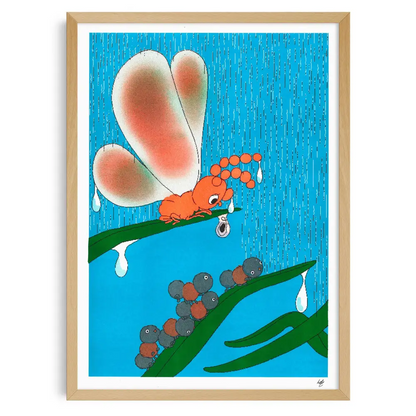 KIBLIND Atelier - A3 Poster - Hel Covell - If I could change back