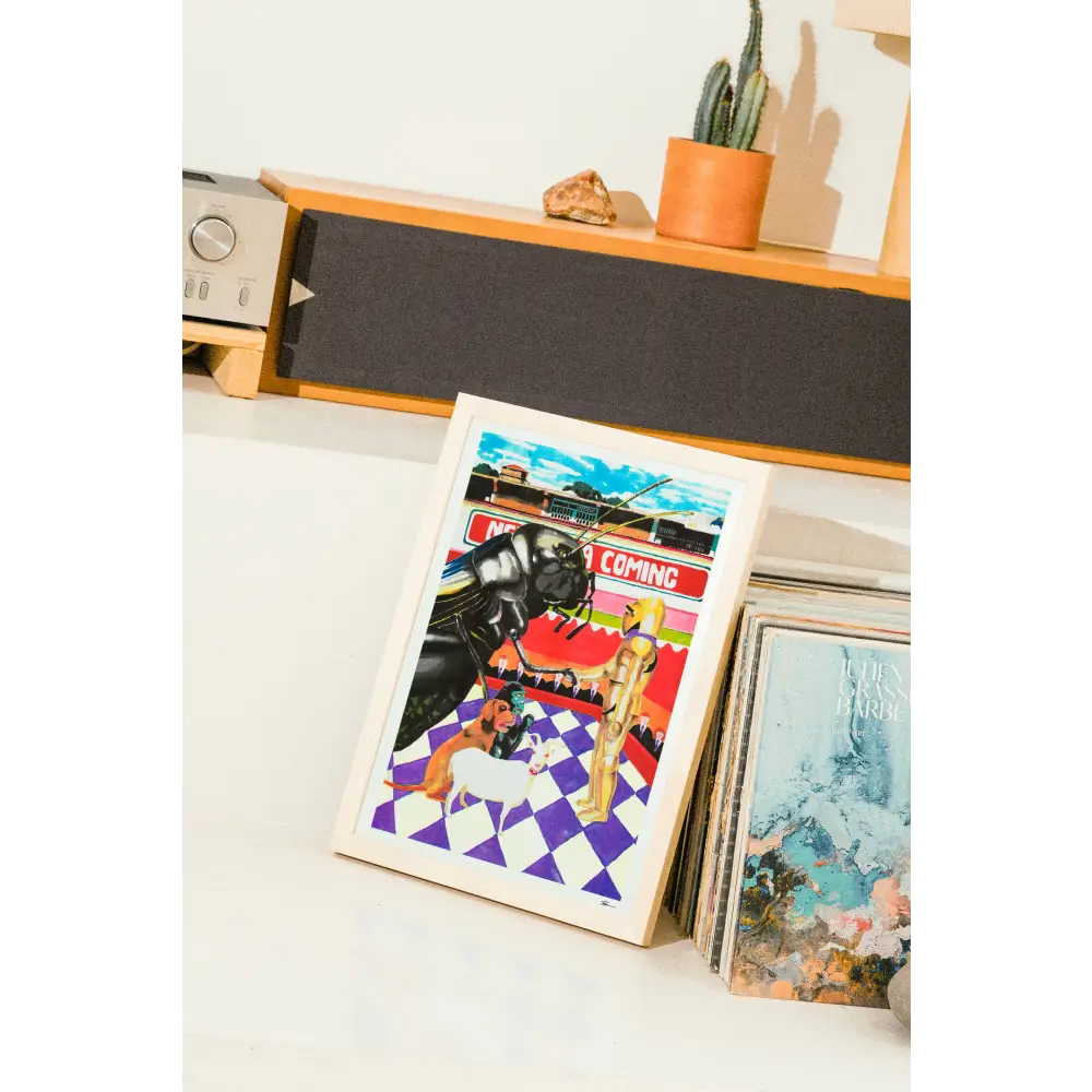 KIBLIND Atelier - A3 Poster - Jocelyn Charles - If a new era were coming