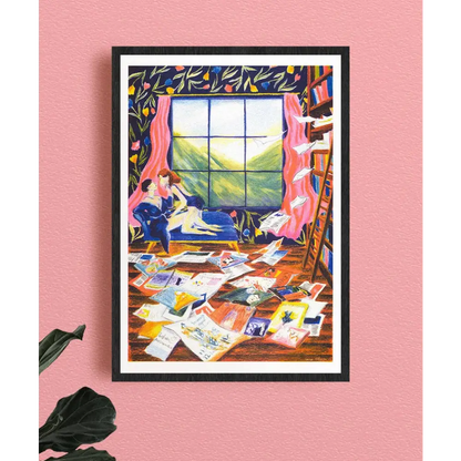 KIBLIND Atelier - A3 Poster - Laura Olivieri - Paper Jam