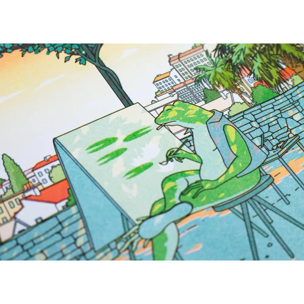 KIBLIND Atelier - A3 poster — Liam Cobb If Nature Could Capture Nature...