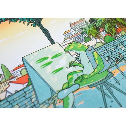 KIBLIND Atelier - A3 poster — Liam Cobb If Nature Could Capture Nature...