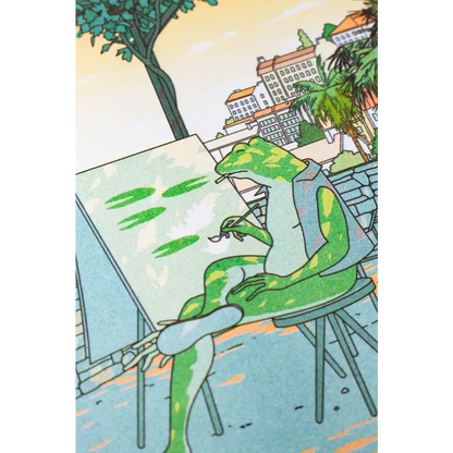 KIBLIND Atelier - A3 poster — Liam Cobb If Nature Could Capture Nature...