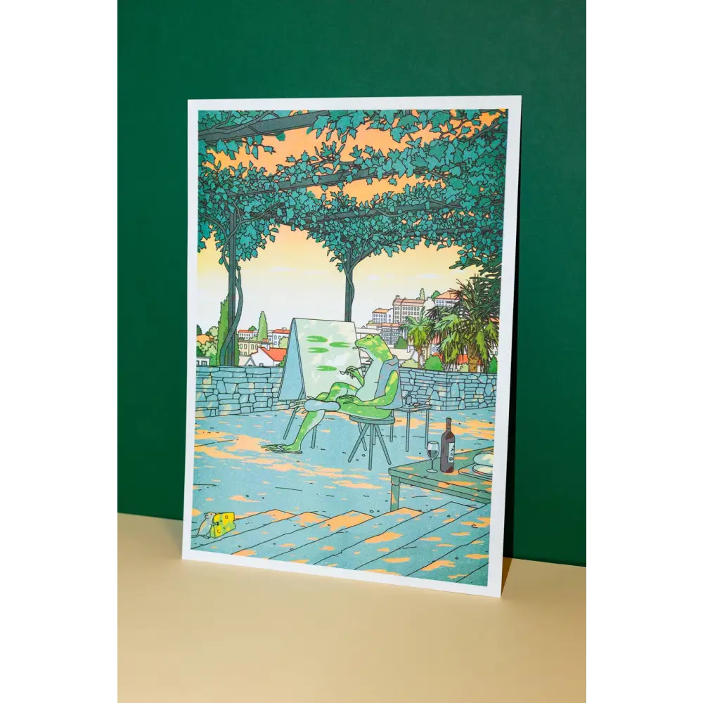 KIBLIND Atelier - A3 poster — Liam Cobb If Nature Could Capture Nature...