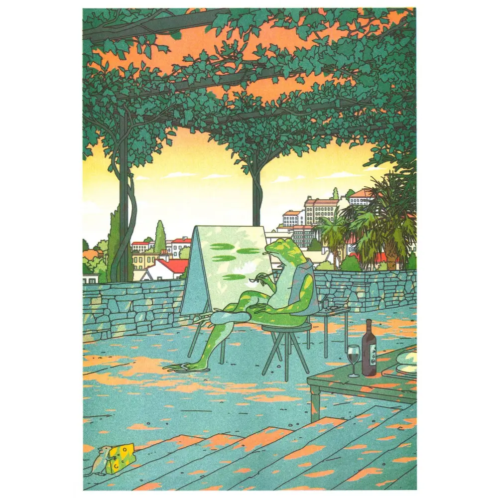 KIBLIND Atelier - A3 poster — Liam Cobb If Nature Could Capture Nature...