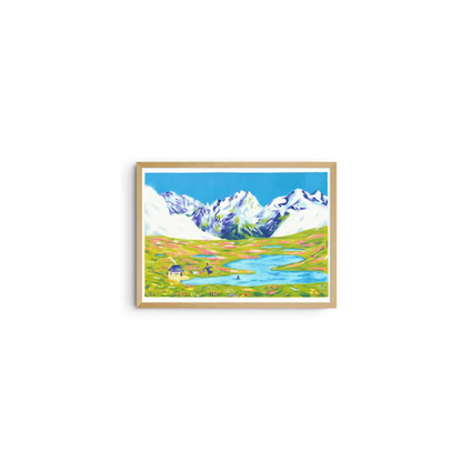 KIBLIND Atelier - A3 poster - Miyazaki/L.Olivieri - The Traveling Castle