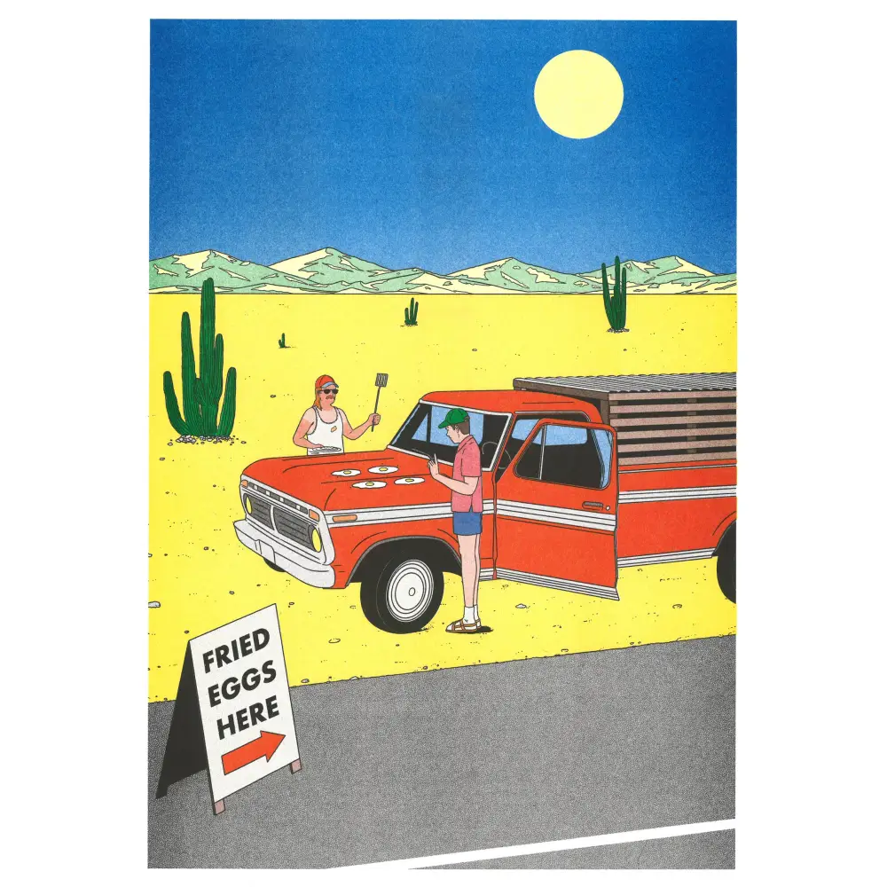 KIBLIND Atelier - A3 poster - Simon Bailly - If you don’t have stove...