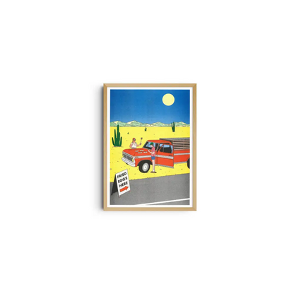 KIBLIND Atelier - A3 poster - Simon Bailly - If you don’t have stove...