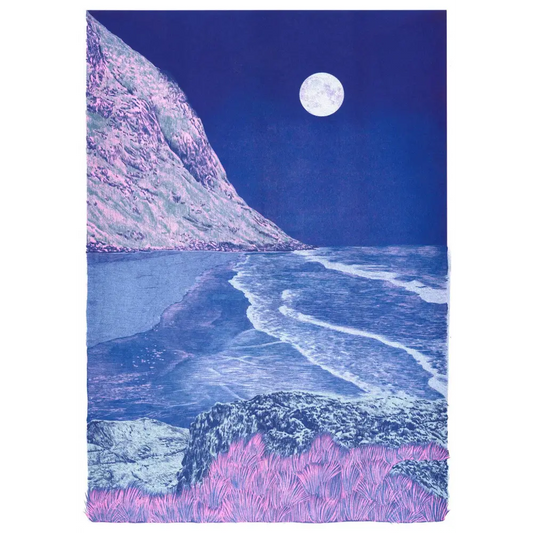 Blue Euphoria A3 poster - Manon Diemer - PABOOM