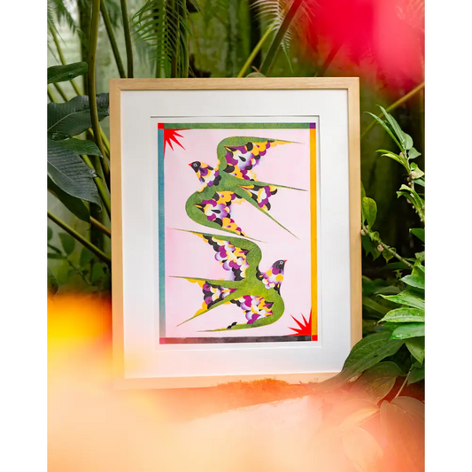 KIBLIND Atelier - Dance - Lou Benesch A3 Poster