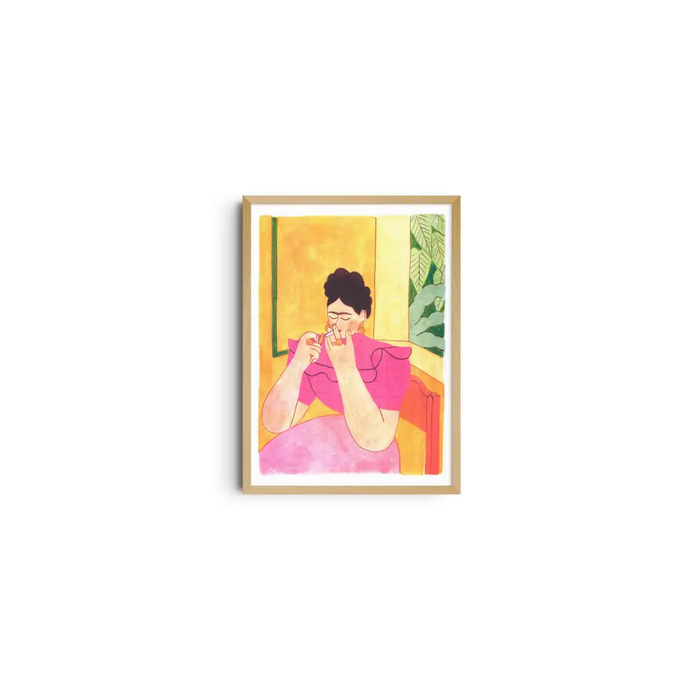 Frida Kahlo A3 poster - Morgane Fadanelli - PABOOM