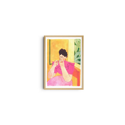 Frida Kahlo A3 poster - Morgane Fadanelli - PABOOM