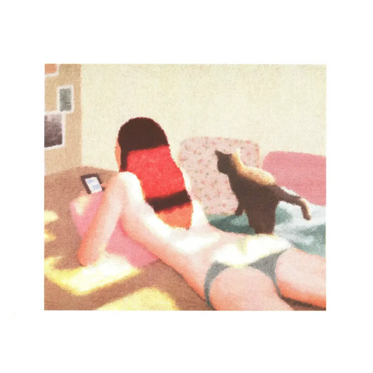 KIBLIND Atelier - Just out of the bath A3 poster - Saho Wajimaya