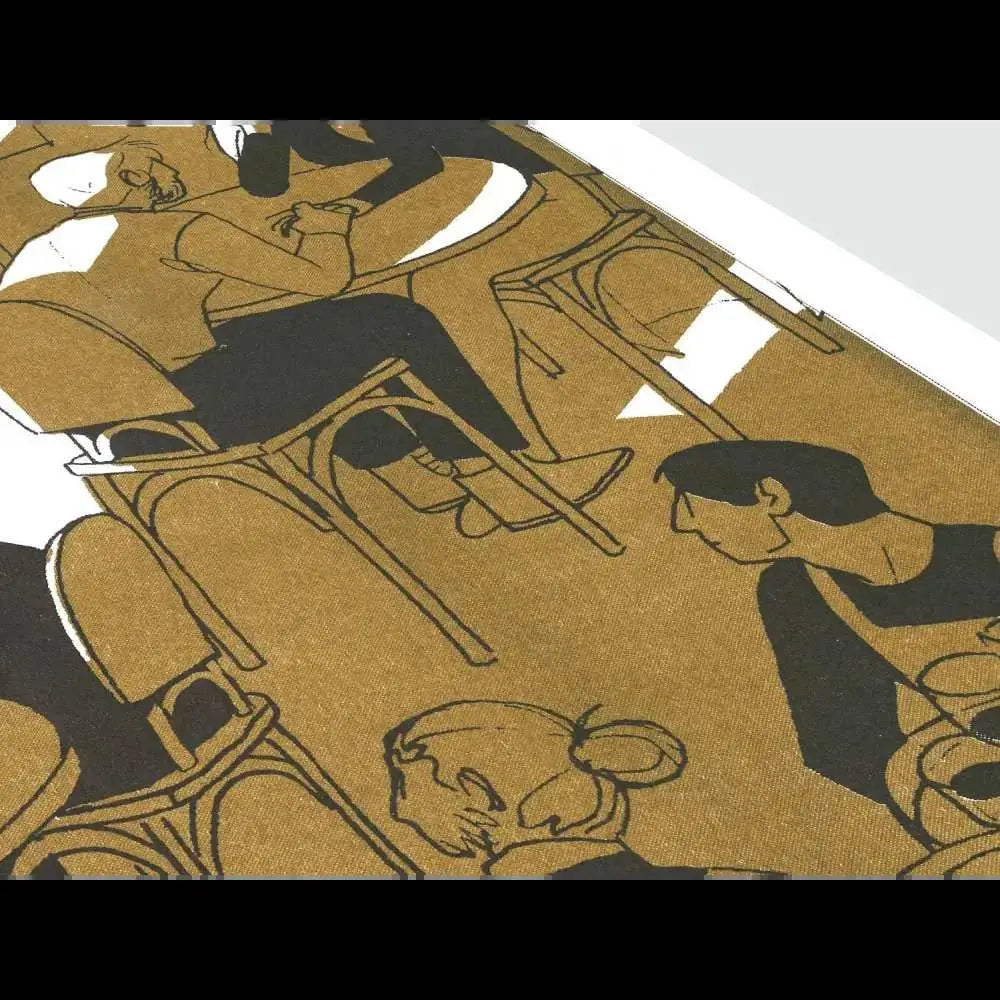 KIBLIND Atelier - stylized cafe scene