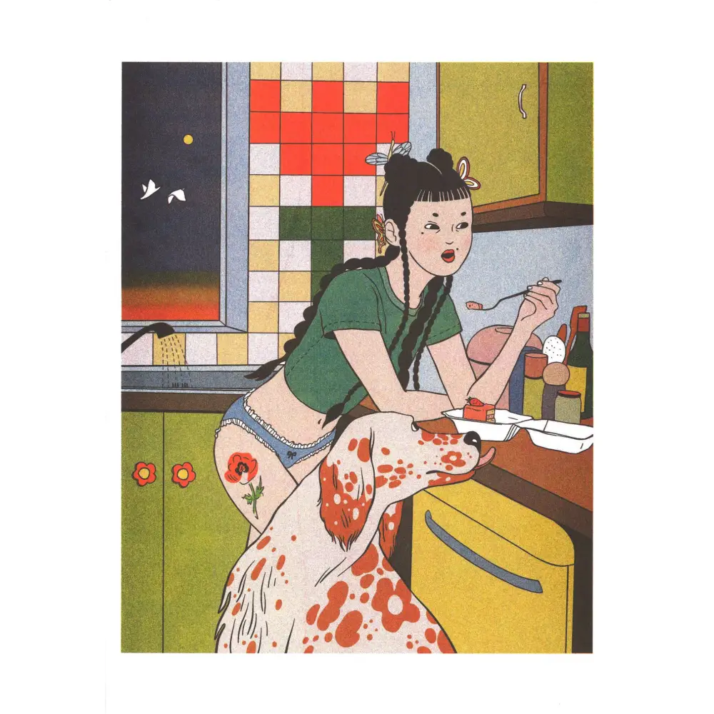 Midnight Snacks A3 poster - Sunny Wu - PABOOM