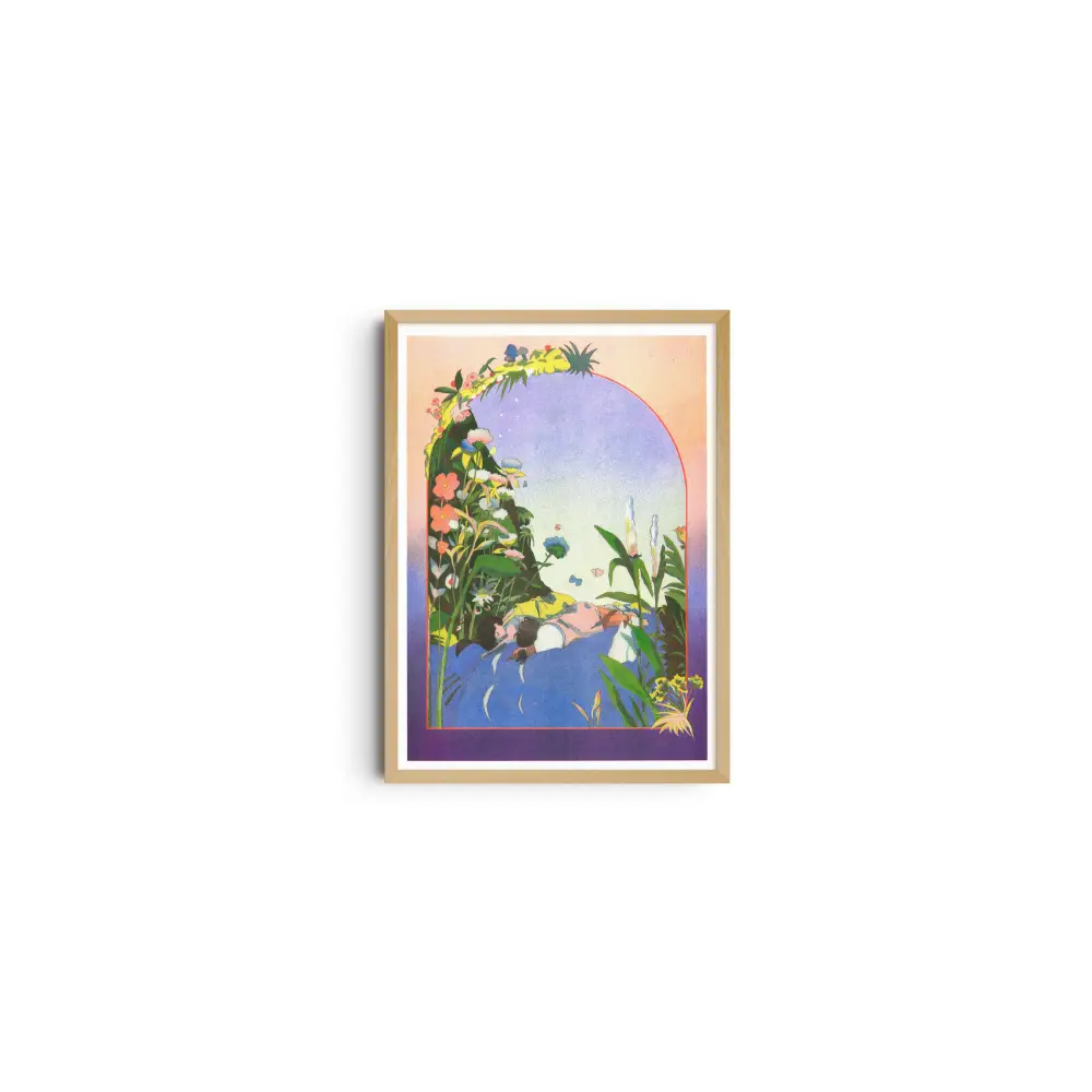 KIBLIND Atelier - Miyazaki/Totoro - Jeanne Saboureault A3 poster