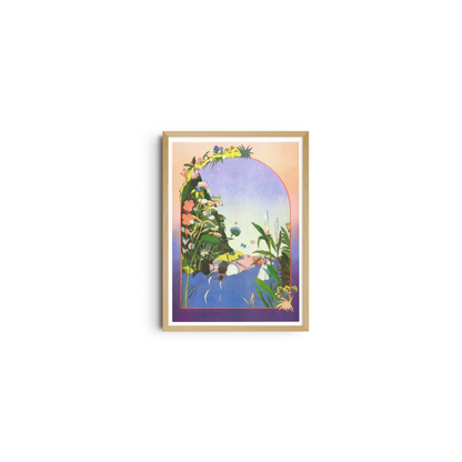 KIBLIND Atelier - Miyazaki/Totoro - Jeanne Saboureault A3 poster