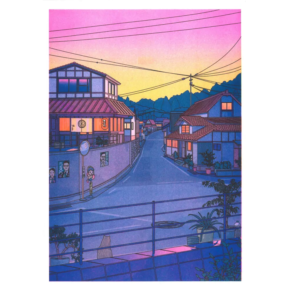 KIBLIND Atelier - Nowhere in Japan A3 poster — Liam Cobb