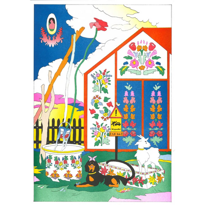 KIBLIND Atelier - Nowhere in Poland A3 poster - Abwu
