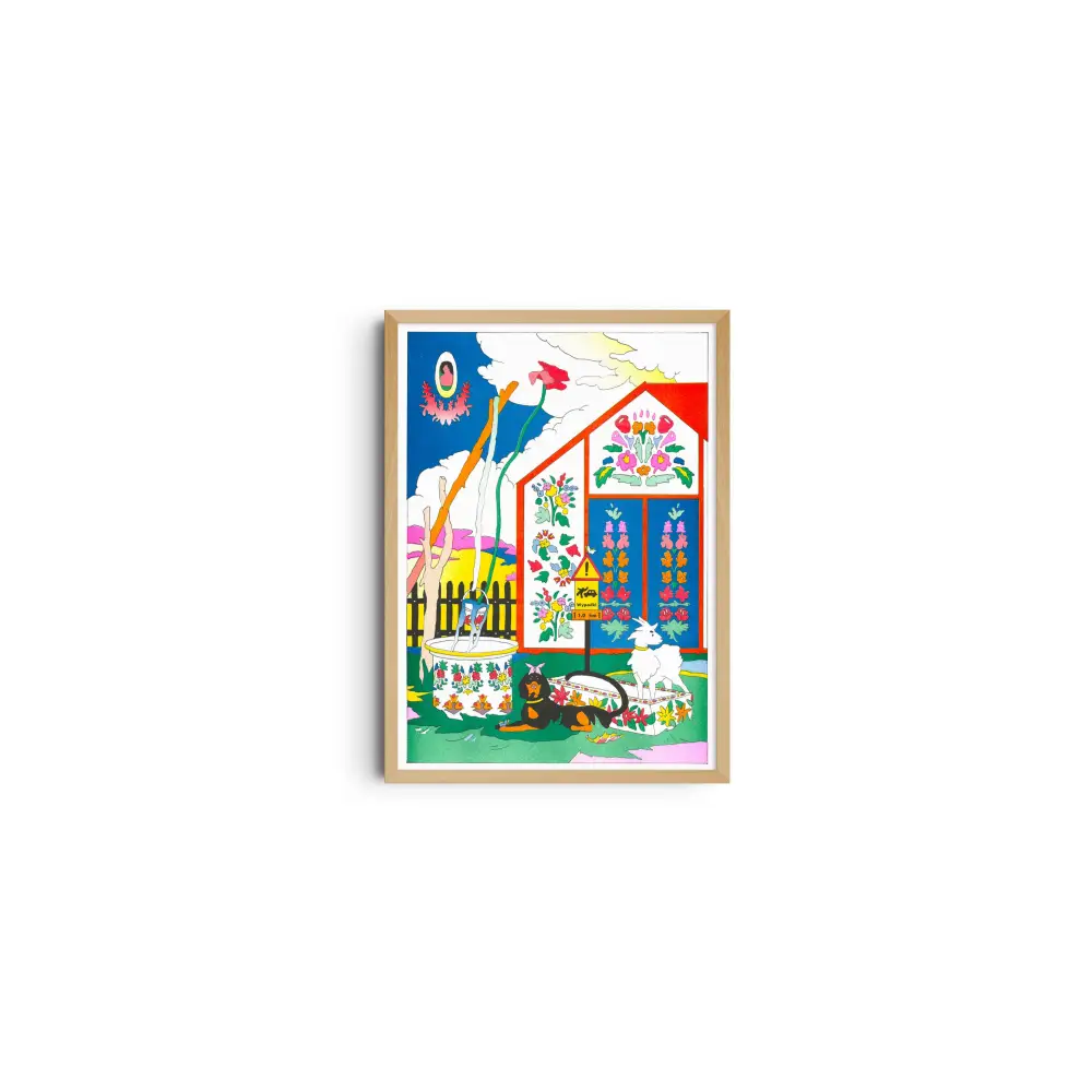 KIBLIND Atelier - Nowhere in Poland A3 poster - Abwu