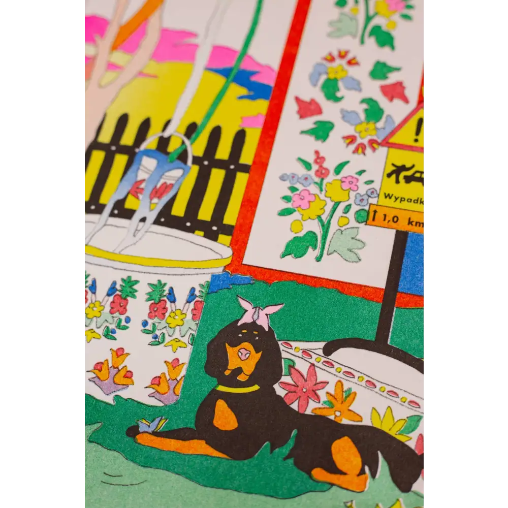 KIBLIND Atelier - Nowhere in Poland A3 poster - Abwu
