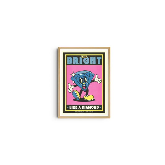 “Rihanna — Diamonds” A3 poster - Yeye Weller - PABOOM