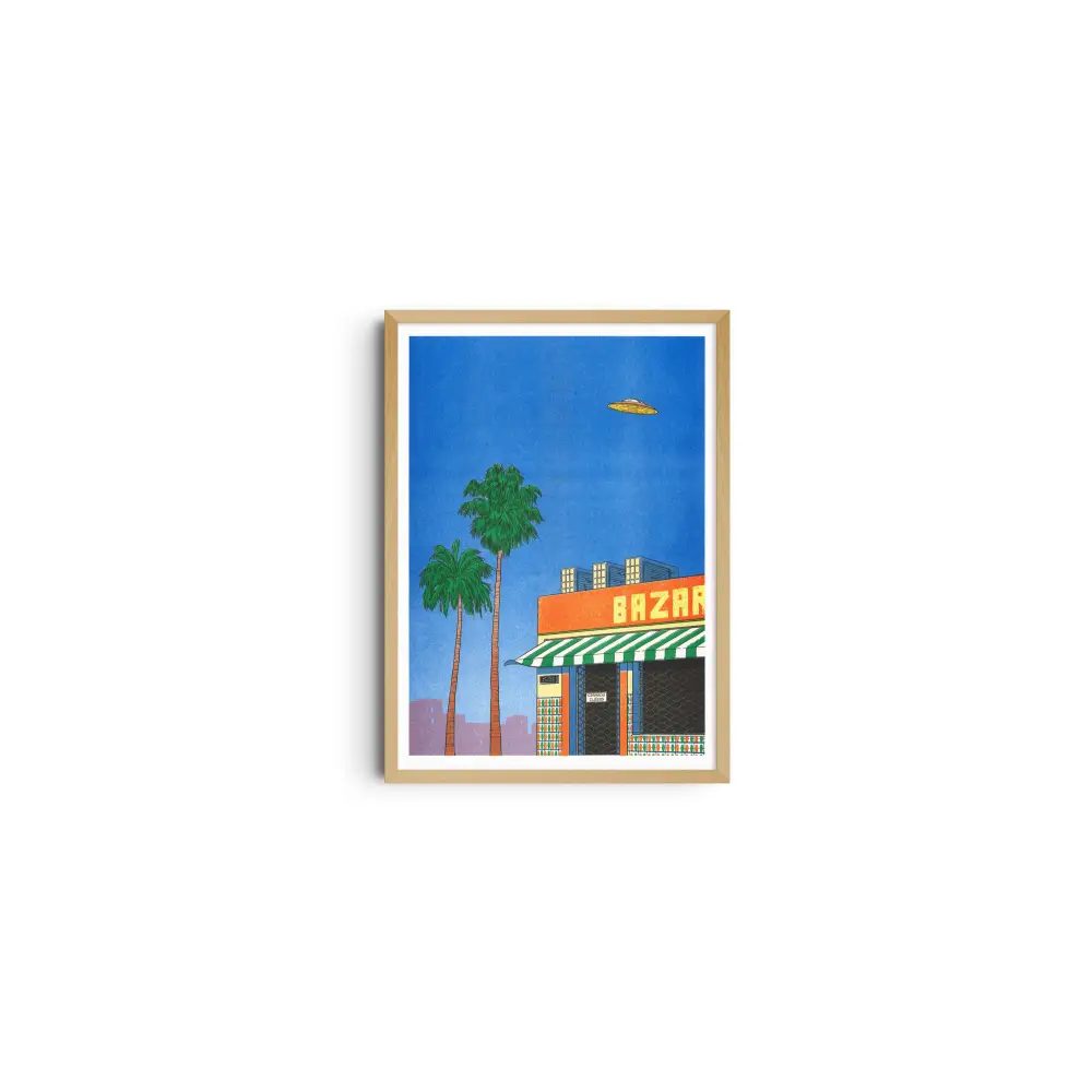 Spain at 15:00 A3 poster - Simon Bailly - PABOOM