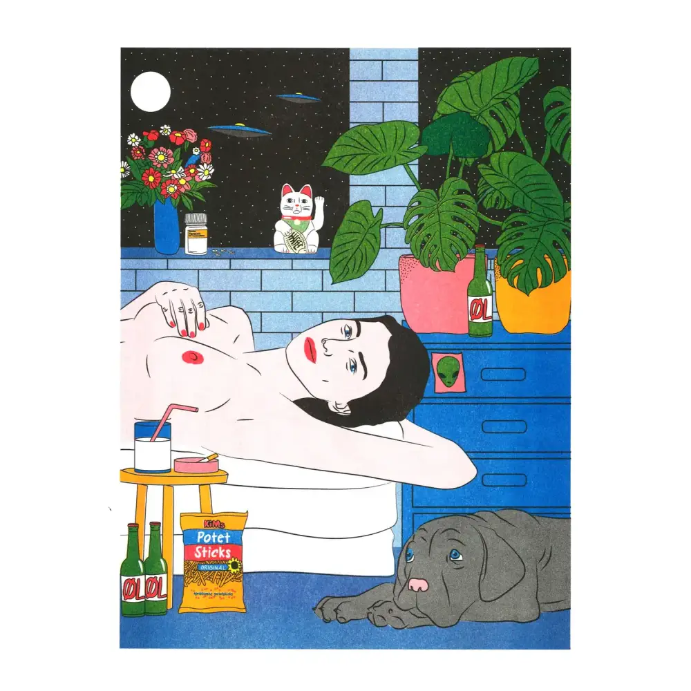 Take me home A3 poster - Kine Andersen - PABOOM